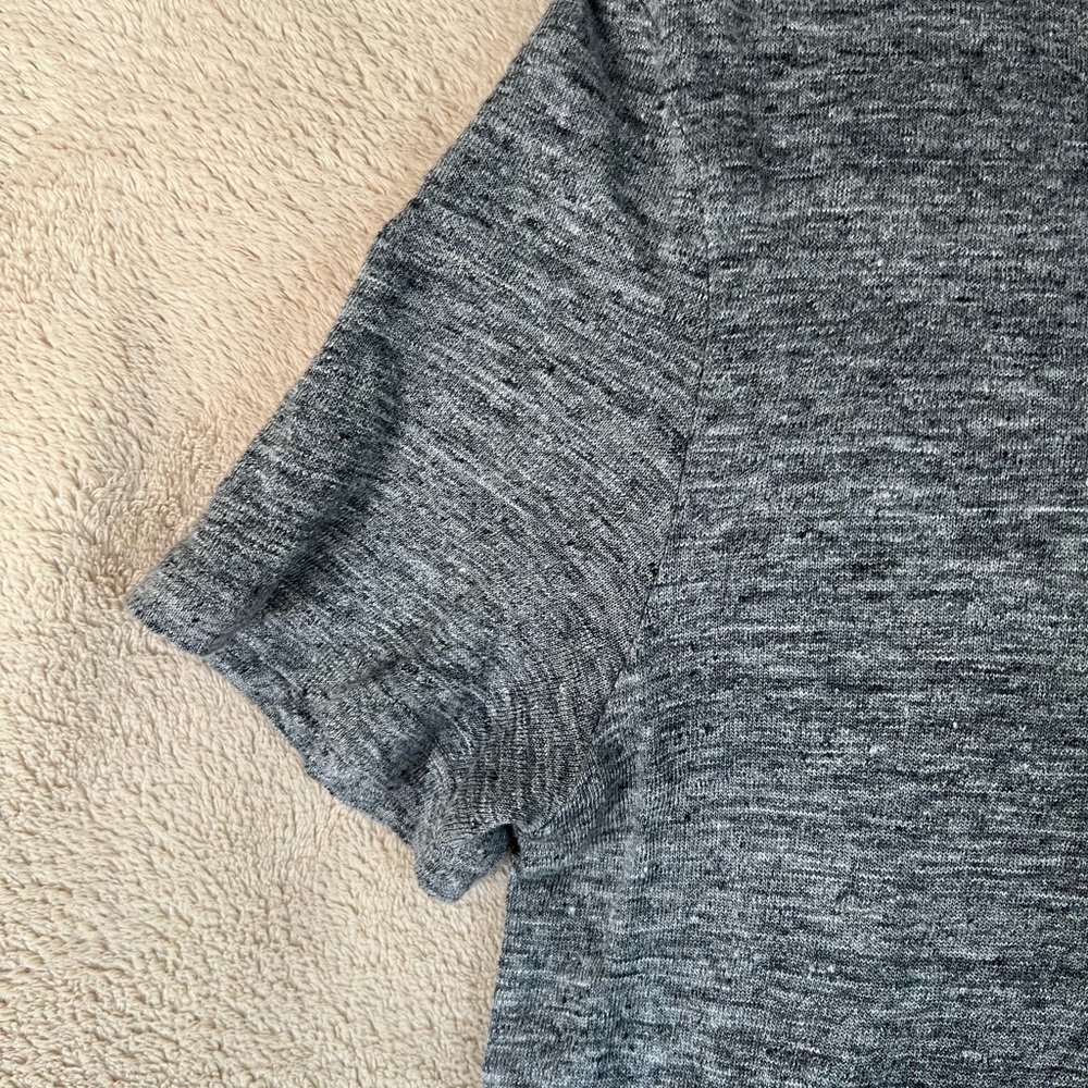 NWT Outerknown Gray Short Sleeve T-Shirt - Picture 4 of 8